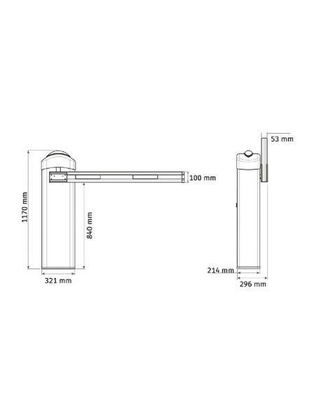 Barrier Électromécanique KBM6 | Sécurité et efficacité en action!