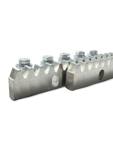 CREMALLERA GALVANIZADA PARA CORREDERAS