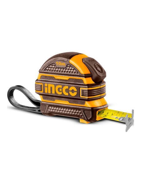 MÈTRE À RUBAN INDUSTRIEL EN ACIER 10 MÈTRES