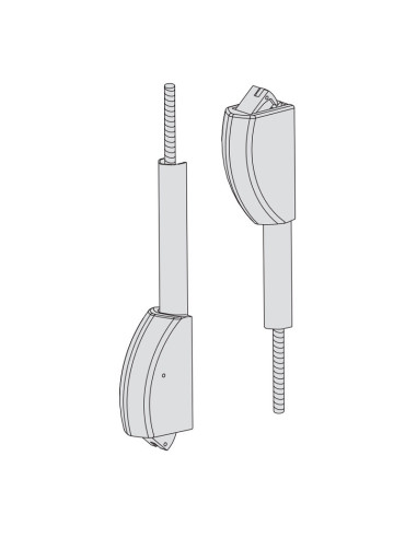 SUPPLEMENTAL LOCKS WITH THREADED RODS