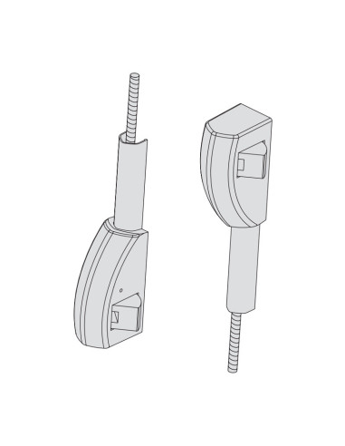 SIDE SUPPLEMENTAL LOCKS WITH THREADED RODS