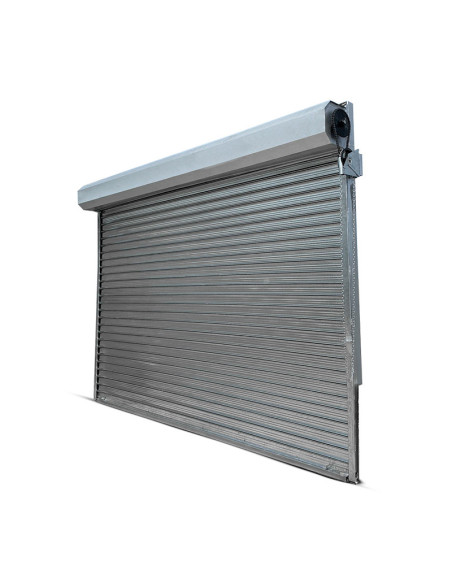 PUERTAS ENROLLABLES GALVANIZADAS - SISTEMA DE CADENA