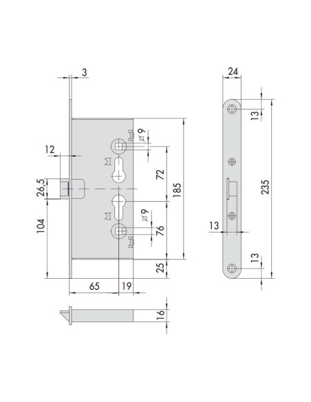 Mito Panic CISA Lock | Quick Exit & Ultimate Security