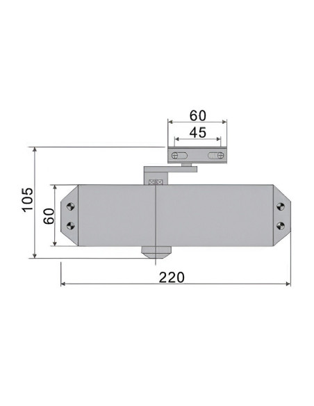 TS-10 Ferme-porte EN 2-4 | Puissant, Fluide et Discret