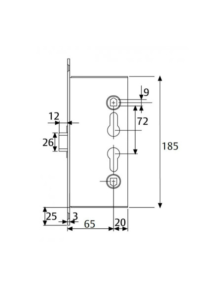 Serrure CF60 Novoferm | Réagissez vite, Sortez en toute Sécurité