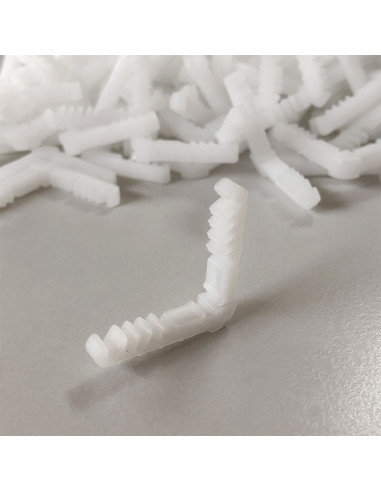 Escuadras 5.5mm PVC | Máxima fijación y Aislamiento