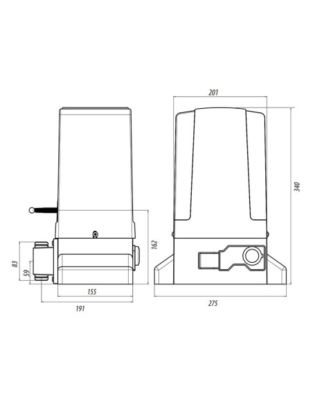 SLIDER INDUSTRIAL 1,000 KG