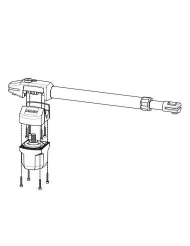 Motor Lineal 600mm para Portones Grandes | Potencia y Control